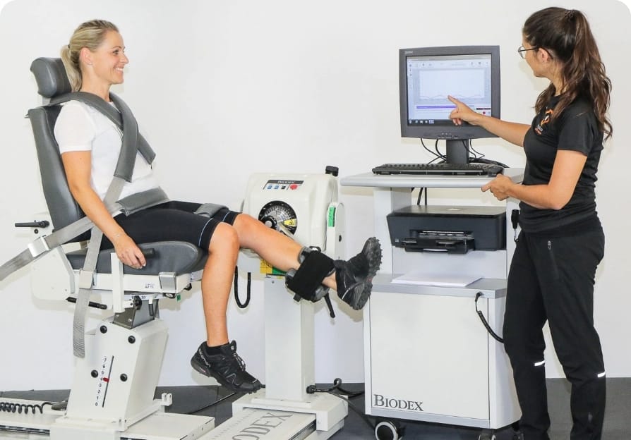 physioline kreuzband reha