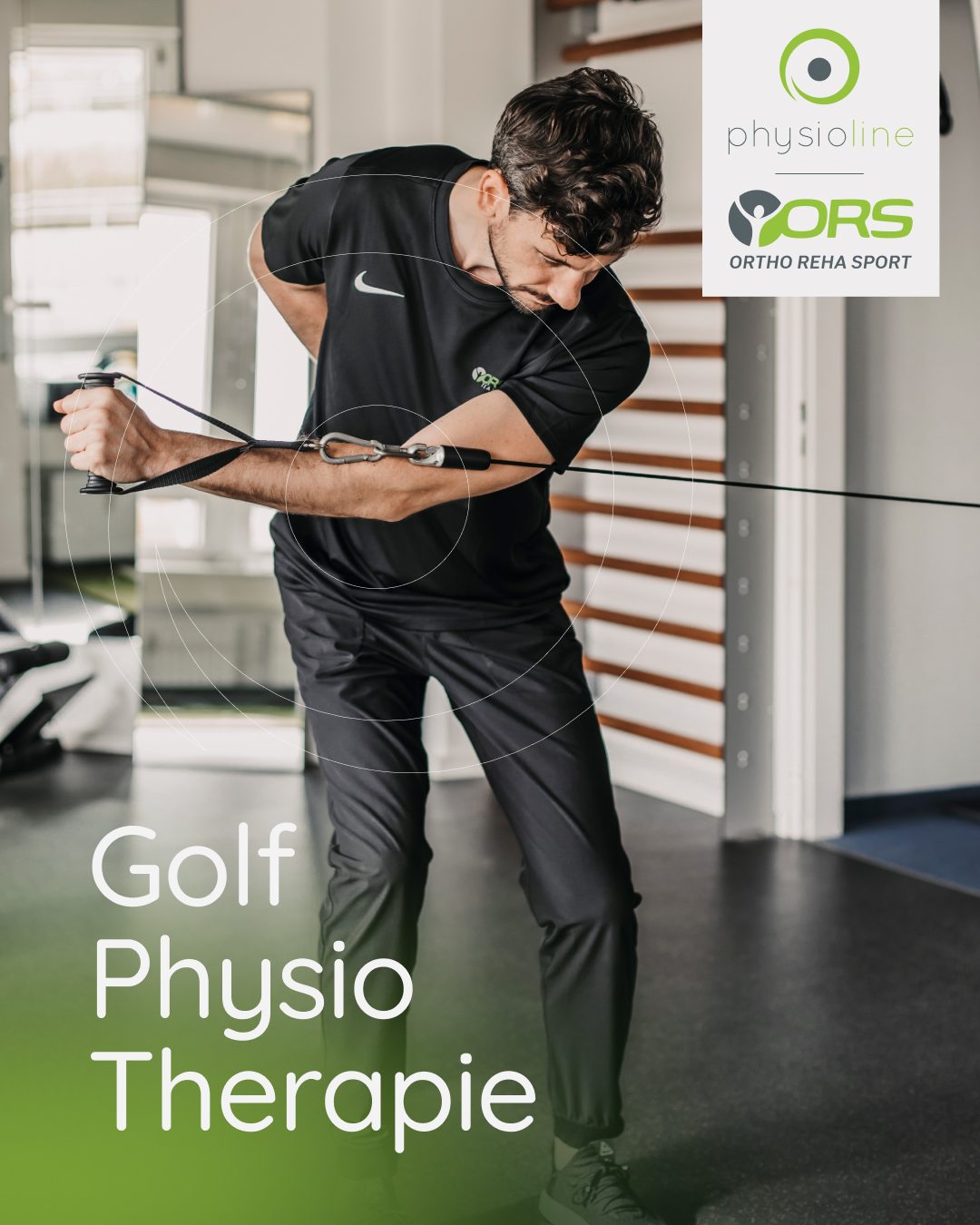 Golfscreening bei ORS-Physioline. Mehr Leistung. Weniger Einschränkungen.